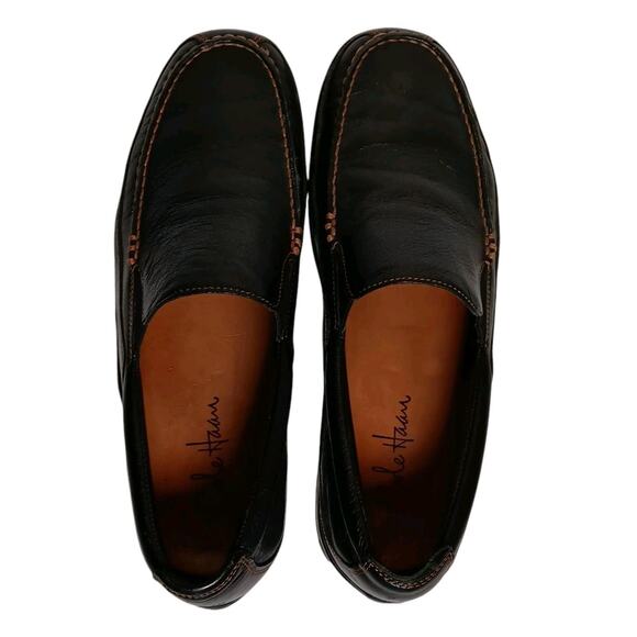 Cole Haan Tucker Venetian Loafers Shoes Men’s Size 11 M Black Leather main image 13